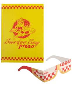Stranger Things Agenda Surfer Boy Pizza Hardcover Cinereplicas