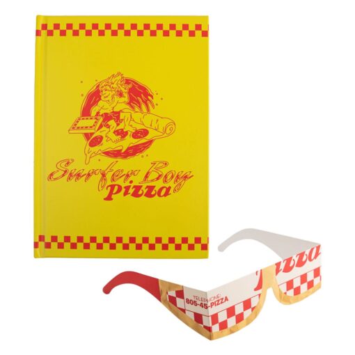 Stranger Things Agenda Surfer Boy Pizza Hardcover Cinereplicas