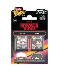 Stranger Things Bitty Pop! Vinile Figura 2-pack Dustin & Mike 2