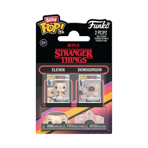Stranger Things Bitty Pop! Vinile Figura 2-pack Eleven&demogorgon 2