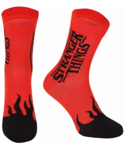 Stranger Things Calzini Red Flame Small Heroes Inc