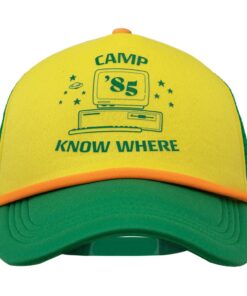 Stranger Things Camp Know Where Cappellino Da Beaseball Cinereplicas