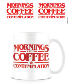 Stranger Things Morning Are For Coffee Tazza Pyramid