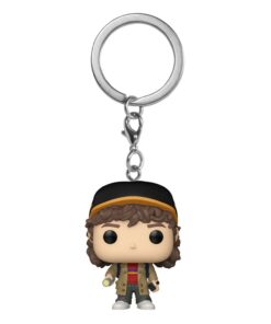 Stranger Things Pop! Vinile Portachiavis 4 Cm Dustin Henderson  Funko