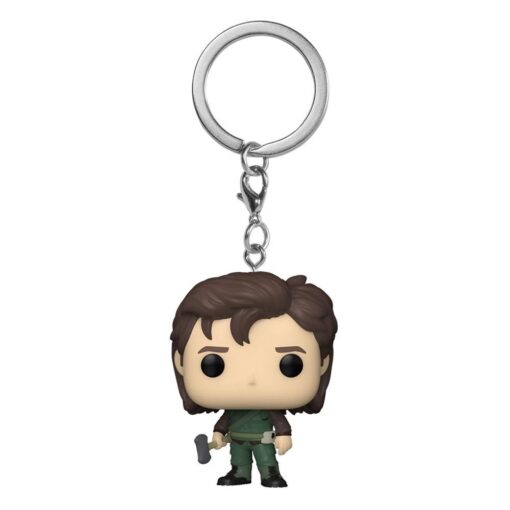Stranger Things Pop! Vinile Portachiavis 4 Cm Hunter Steve Funko