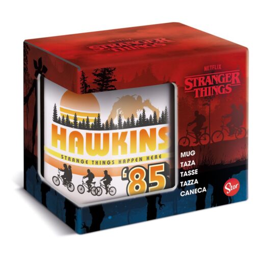 Stranger Things Tazza Case Hawkins (6) Storline