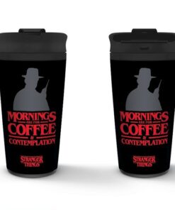 Stranger Things Tazza Da Viaggio Coffee E Contemplation Pyramid International