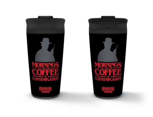 Stranger Things Tazza Da Viaggio Coffee E Contemplation Pyramid International