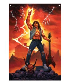 Stranger Things Wall Banner Eddie Munson 120 X 85 Cm FaNaTtik
