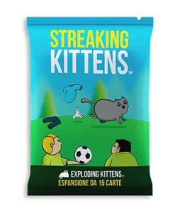 Streaking Kittens (ITA) Espansione Gioco Da Tavolo 7+ Exploding Kittens