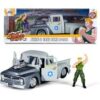 Street Fighter Diecast Model 1/24 1956 Ford Pickup Guile Jada Toys
