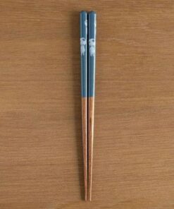 Studio Ghibli Lacquered Bacchette Cinesi Sketches Princess Mononoke Kodama Dark Blue 21 Cm Skater