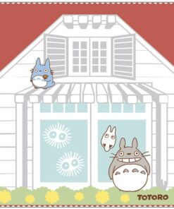 Studio Ghibli Mini Asciugamano My Neighbor Totoro Satsuki & Mei's House 25 X 25 Cm Marushin