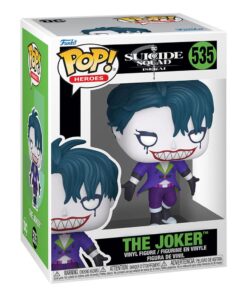 Suicide Squad Pop! Heros Vinile Figura The Joker 9 Cm Funko
