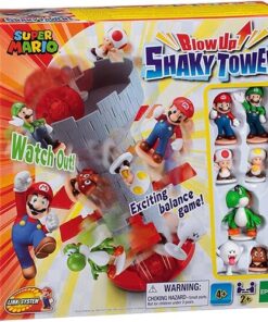 SUPER MARIO BLOW UP! SHAKY TOWER GIOCHI DA TAVOLO - TAVOLO/SOCIETA'