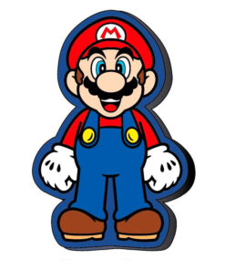 Super Mario Bros 3d Cuscino Nintendo