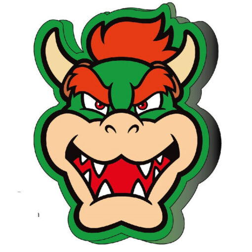 Super Mario Bros Bowser 3d Cuscino Nintendo