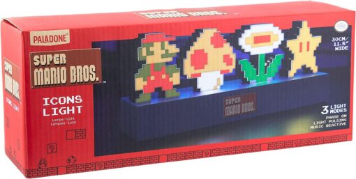 Super Mario Bros Lampada Icone 31 cm Paladone