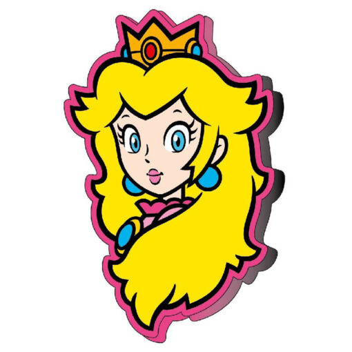 Super Mario Bros Peach 3d Cuscino Nintendo