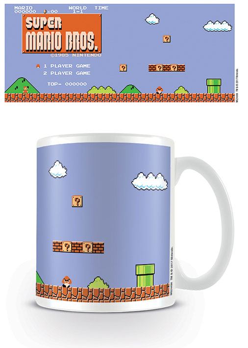 Super Mario Bros. Tazza Retro Title Pyramid International
