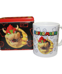 Super Mario Bros Tazza + Salvadanaio Bowser Set Nintendo