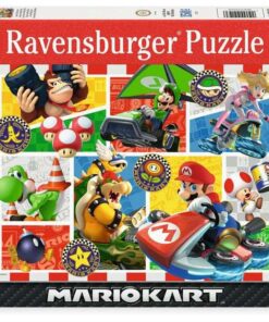 Super Mario Children's Jigsaw Puzzle Xxl Fun Con Mario Kart (150 Pezzi) Ravensburger