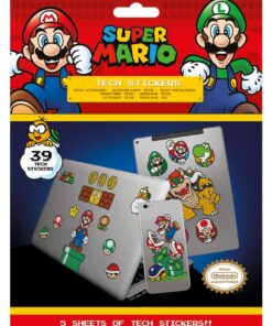 Super Mario Tech Sticker Pack Mushroom Kingdom (10) Pyramid International