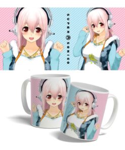 Super Sonico Tazza Super Sonico Felpa Con Cappuccio 325 Ml Popbuddies