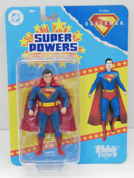Superman (2025) DC Direct Super Powers Action Figures 13 Cm McFarlane Toys (Spedito in 24 ore)