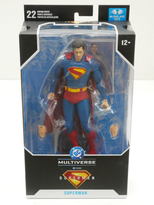Superman (2025) Dc Multiverse Action Figura Superman 18 Cm Mcfarlane Toys (Spedito in 24 ore)