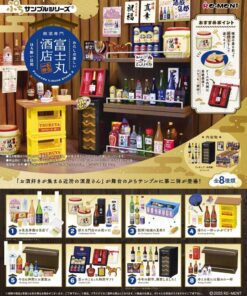 Supermarket Deli Mini Figures  Re-Ment