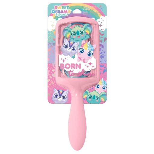 Sweet Dreams Hair Brush + Hair Ties Set Bambino Licensing