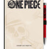 TACCUINO A5 + PENNA PROIETTORE ONE PIECE ANIME ONE PIECE - CANCELLERIA/SCUOLA
