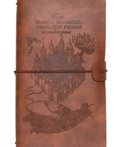 TACCUINO CON COPERTINA RIUTILIZZABILE HARRY POTTER HOGWARTS - CANCELLERIA/SCUOLA