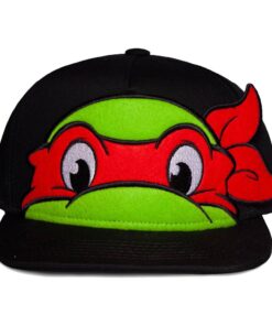 Tartarughe Ninja Berretto Curvo 3d Raphael Difuzed