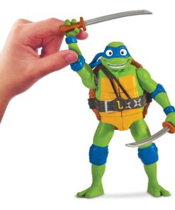 Tartarughe Ninja: Mutant Mayhem Ninja Shouts Action Figura Leonardo 14 Cm Playmates