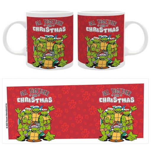 Tartarughe Ninja - Tazza - 320ml - "all Together For Natale"