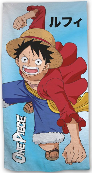 TELO MARE POLIESTERE ONE PIECE MONKEY D.LUFFY 70X140CM ONE PIECE - ACCESSORI