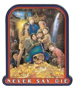 The Goonies Spilla Badge 40th Anniversary Never Say Die Fanattik
