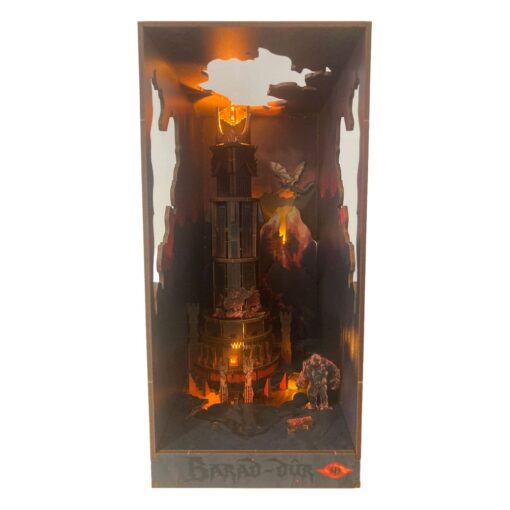The Il Signore Degli Anelli Tiny Adventures Book Nook Mini Diorama Barad-dûr 23 Cm Revell