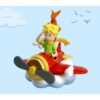 The Little Prince Figura Little Prince & Fox On The Plane 7 Cm Plastoy
