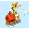 The Little Prince Figura Little Prince & Friends On The Train 8 Cm Plastoy