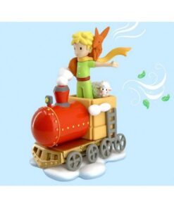 The Little Prince Figura Little Prince & Friends On The Train 8 Cm Plastoy