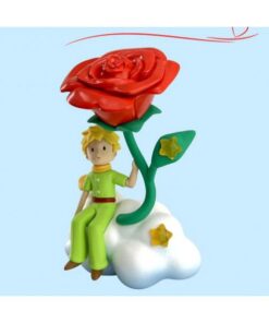 The Little Prince Figura Under The Rose 9 Cm Plastoy