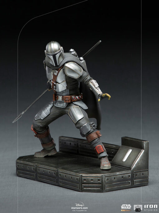 The Mandalorian Statua Mandalorian 1/10 Art St 20 cm Iron Studio