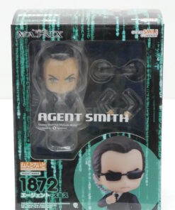 The Matrix Nendoroid Action Figura Agent Smith 10 Cm Good Smile Company (Spedito in 24 ore)