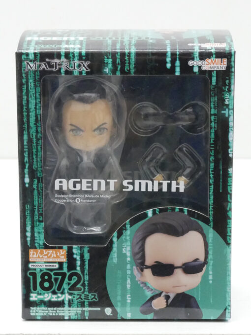 The Matrix Nendoroid Action Figura Agent Smith 10 Cm Good Smile Company (Spedito in 24 ore)