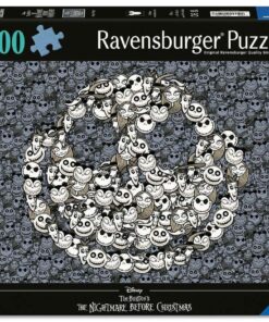 The Nightmare Before Natale Challenge Jigsaw Puzzle King Of Fright (500 Pezzi) Ravensburger
