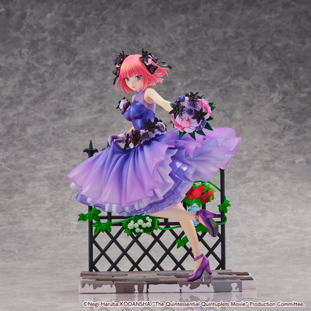 The Quintessential Quintuplets: The Movie Pvc Statua 1/7 Nino Nakano Floral Dress Ver. 25 Cm Estream