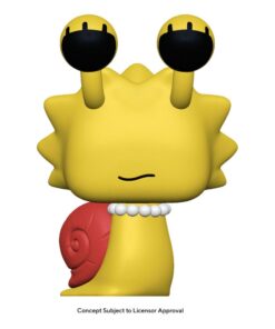 The Simpsons Pop! Animation Vinile Figura Snail Lisa 9 Cm Funko